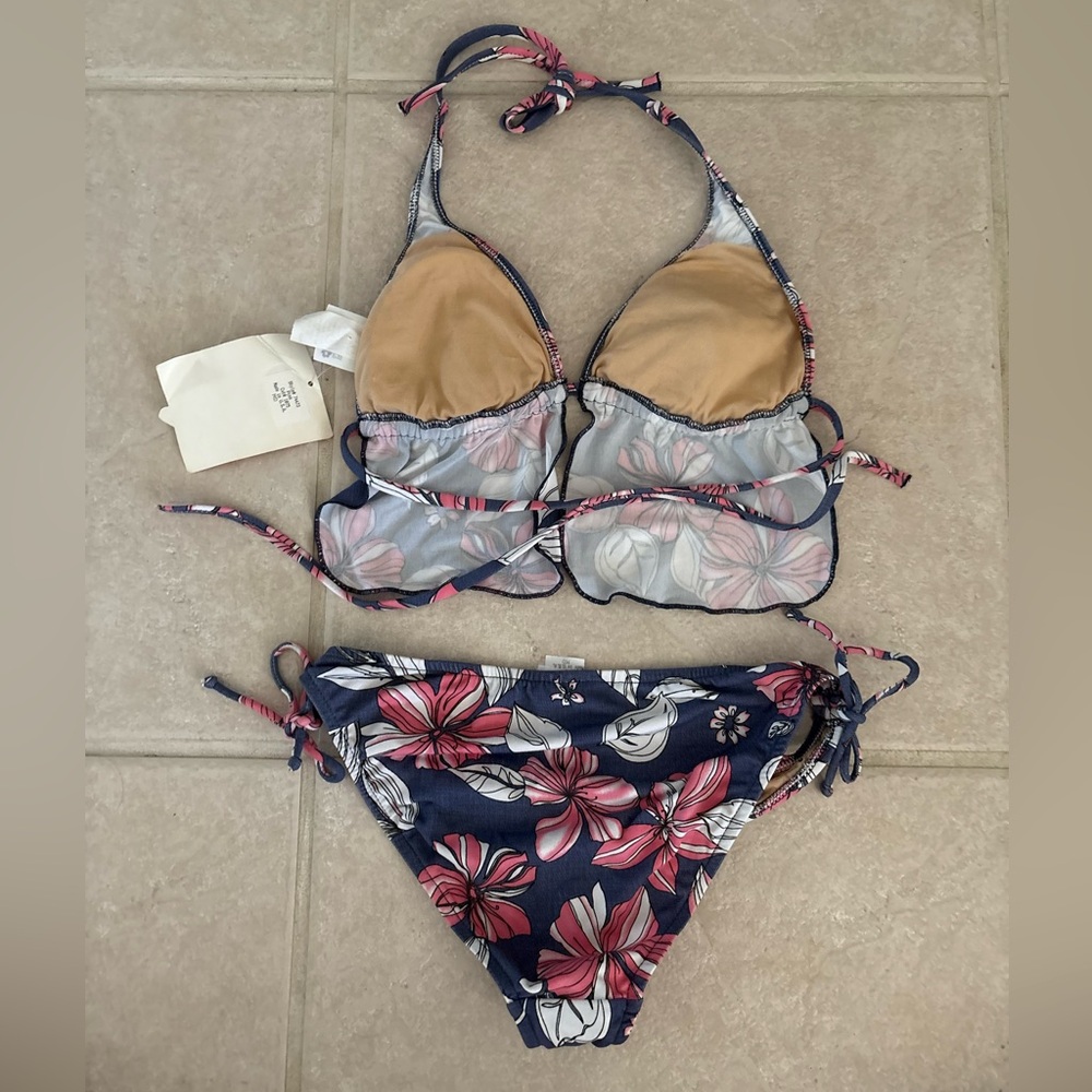 NWT Y2K Bare Nothings Floral Bikini Set - Size Medium - Picture 9 of 17